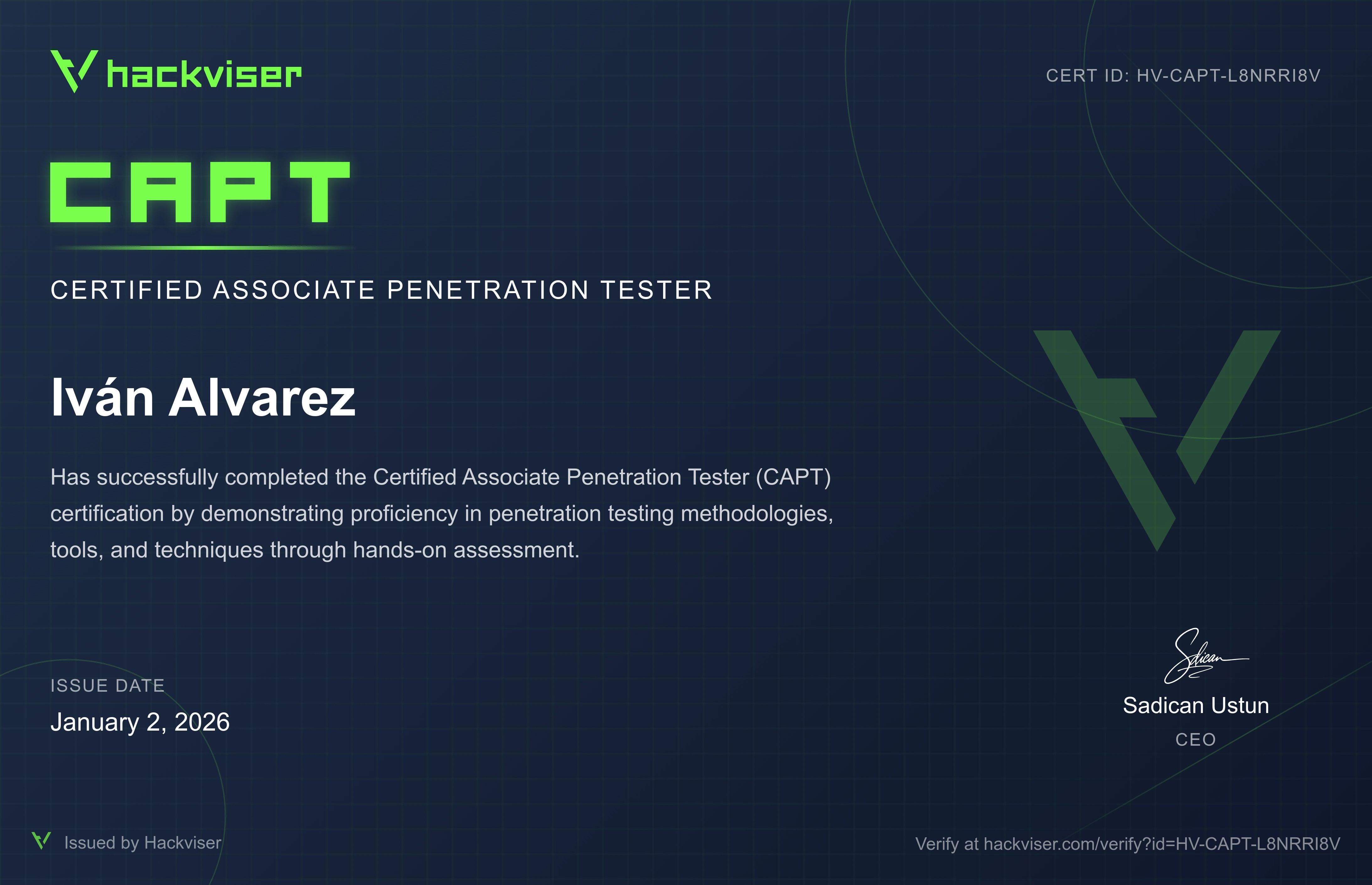 Certified Associate Penetration Tester